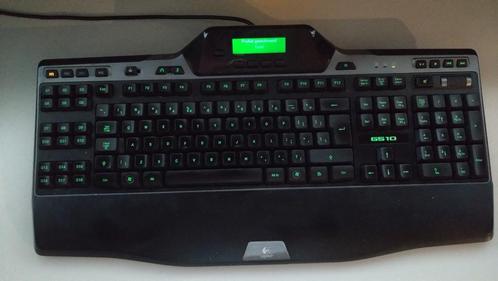 Logitech G510 gaming toetsenbord, Computers en Software, Toetsenborden, Gebruikt, Qwerty, Bedraad, Gaming toetsenbord, Multimediatoetsen