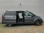 Mercedes V-klasse V 250 Autom dubbel cabine Burmester Led Cr, Auto's, Automaat, Stof, Gebruikt, Zwart