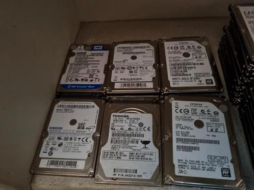 Verschillende merken 640gb laptop hdd hardeschijf, Computers en Software, Harde schijven, Gebruikt, Laptop, Intern, HDD, Ophalen of Verzenden