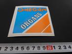 sticker OMEGAN organs, Ophalen, Zo goed als nieuw, Bedrijf of Vereniging