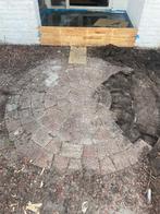 Gratis op te halen: Cirkel Klinkers, Tuin en Terras, Tegels en Klinkers, Ophalen, Gebruikt, Klinkers, Minder dan 5 m²