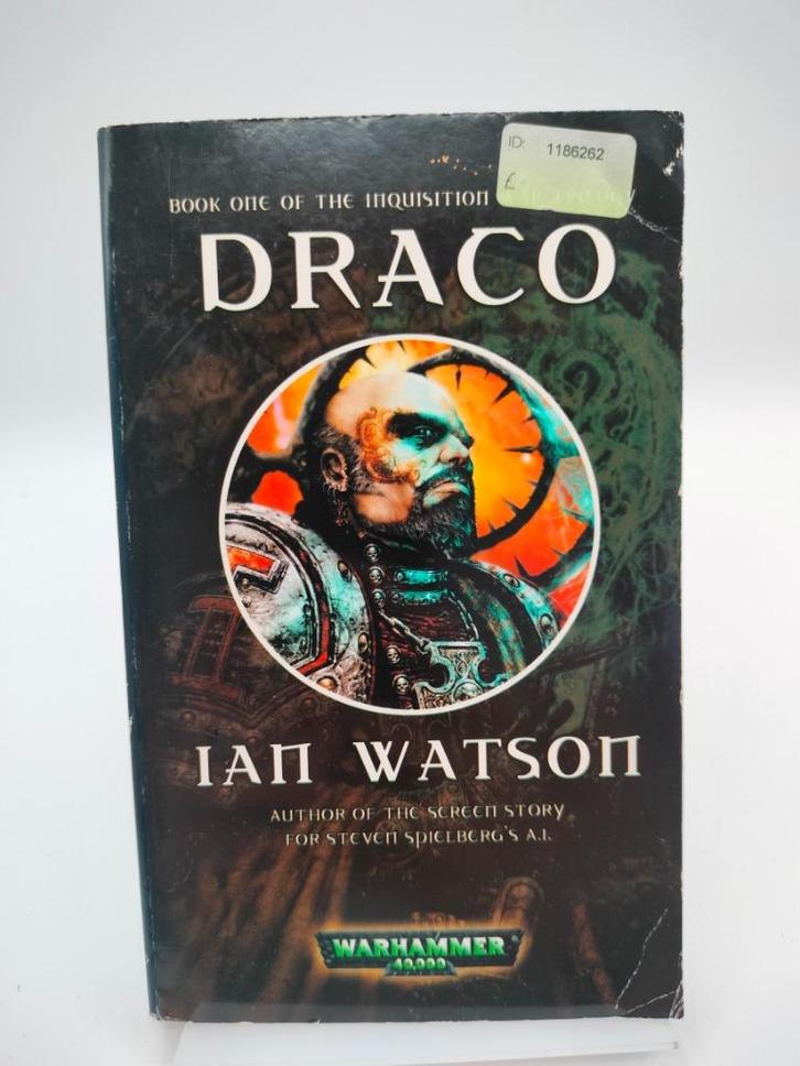Draco, Inquisition War #1, Warhammer 40k, paperback, Hobby en Vrije tijd, Wargaming, Gebruikt, Warhammer 40000, Boek of Catalogus