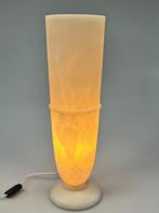Vintage Xl Albasten Tafellamp, Spanje 1980's, Overige materialen, Gebruikt, 50 tot 75 cm, Ophalen of Verzenden