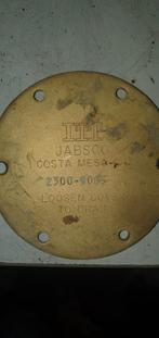 Jabsco Waterpomp met Vrijloopkoppeling + Impeller, Ophalen