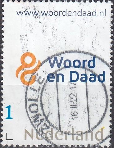 Nederland- Persoonlijke-Woord en Daad - G, Postzegels en Munten, Postzegels | Nederland, Gestempeld, Na 1940, Verzenden