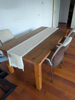 Houten Eettafel 100x180 + Gratis Kleedje!, Huis en Inrichting, Tafels | Eettafels, Ophalen, Rechthoekig, 150 tot 200 cm, 50 tot 100 cm