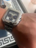 Cartier heren horloge, Sieraden, Tassen en Uiterlijk, Horloges | Heren, Ophalen of Verzenden, Zo goed als nieuw, Staal, Overige merken