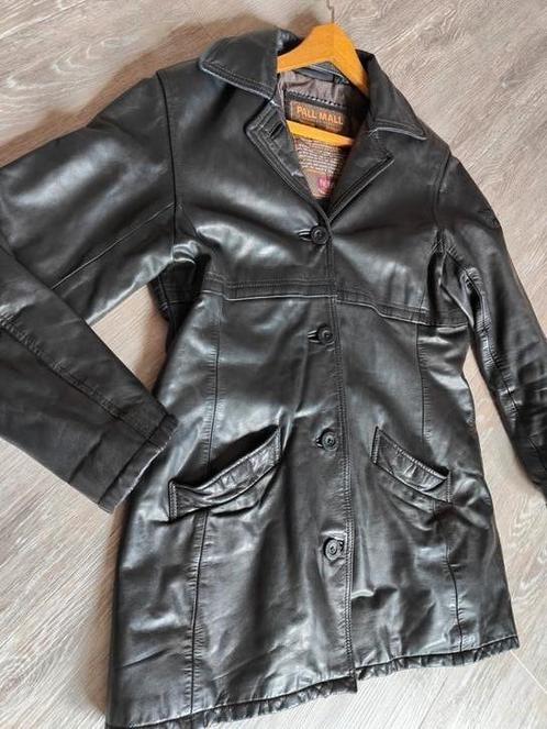 PME vintage leren jas M pall mall dames jas classic, Kleding | Dames, Jassen | Winter, Gedragen, Maat 38/40 (M), Zwart, Ophalen of Verzenden
