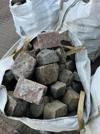 Zweeds graniet bont 15x15, Tuin en Terras, Grind, Keien en Split, Ophalen of Verzenden, Gebruikt, Graniet