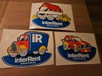InterRent stickers, Ophalen of Verzenden