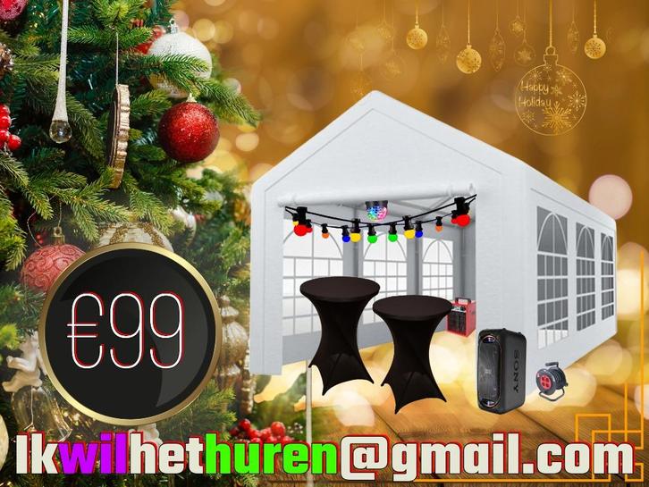 Kerst! Party pakket XL - voor een compleet feest, Hobby en Vrije tijd, Feestartikelen | Verhuur, Nieuw, Kerst of Sinterklaas, Ophalen