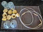 Medela dubbele afkolfset (zonder kolf), Kinderen en Baby's, Babyvoeding en Toebehoren, Ophalen of Verzenden, Zo goed als nieuw