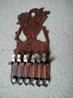 oud lepelrek, Indonesië, wajangpop, zilveren lepels, Antiek en Kunst, Ophalen of Verzenden, Zilver