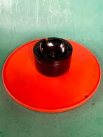 Vintage space age kunststof asbak zwart Mepal, Verzamelen, Retro, Ophalen of Verzenden, Huis en Inrichting