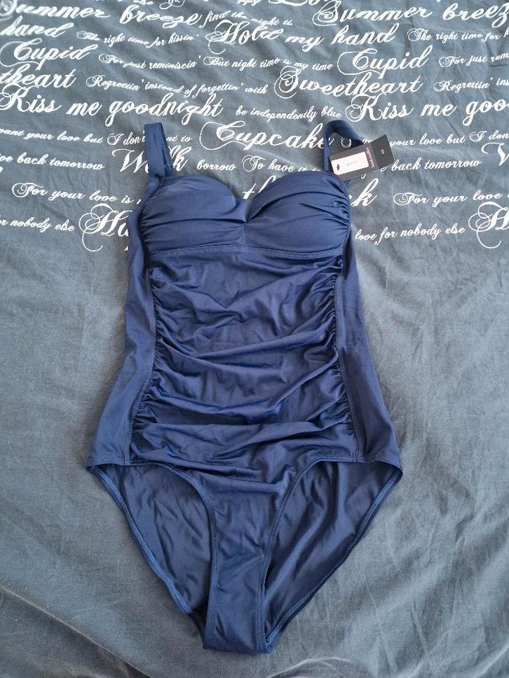 Badpak nieuw, maat 44, Kleding | Dames, Badmode en Zwemkleding, Nieuw, Badpak, Blauw, Ophalen of Verzenden