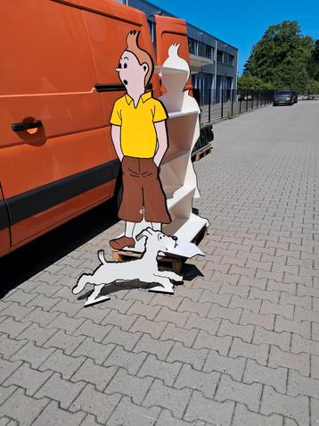 Grote Kuifje Tintin kast v. diverse doelen geschikt zeldzaam beschikbaar voor biedingen