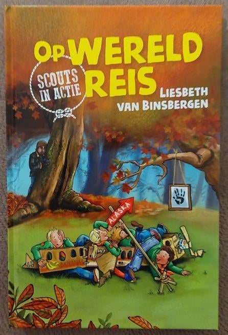 Liesbeth van Binsbergen: Scouts in actie 1, 2 en 4, Ophalen of Verzenden, Zo goed als nieuw, Fictie algemeen