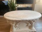 Stijlvolle massieve marmeren salontafel echte eyecatcher!, Huis en Inrichting, Overige materialen, Gebruikt, 50 tot 100 cm, 50 tot 75 cm