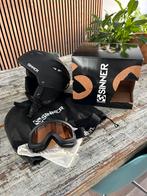 Skihelm en skibril (maat m kids), Ophalen, Zo goed als nieuw, Helm of Bescherming