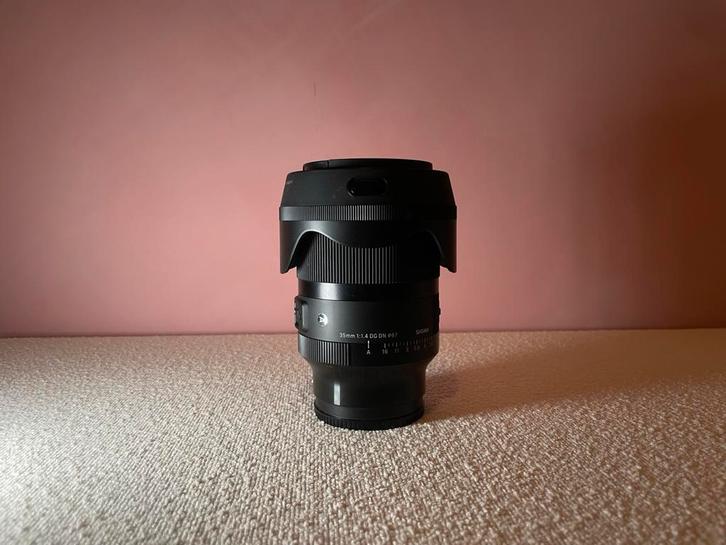 Sigma 35mm F1.4 DG DN Art Sony FE- Zo goed als nieuw, Audio, Tv en Foto, Fotografie | Lenzen en Objectieven, Zo goed als nieuw