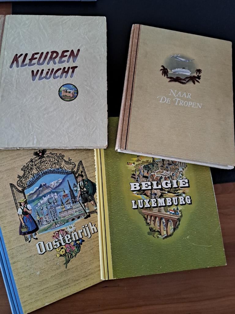 Oude douwe egberts plak boeken, Ophalen
