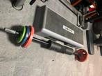 Lifenaxx step en bodypump set met nekrol, Ophalen, Gebruikt, Lifemaxx, Bodypump set