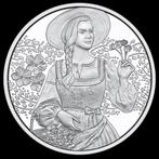 OOSTENRIJK 10 EURO 2025 AUFDIRNDL - LINNEN, PROOFL. AG 925