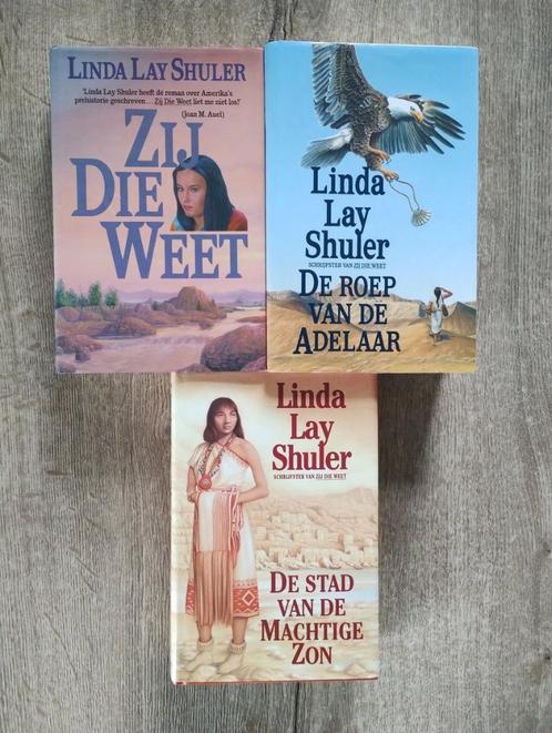 Linda Lay Shuler- Trilogie 3 HC boeken, Boeken, Historische romans, Gelezen, Verzenden