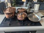 Koperen Pannenset - Antiek en BK, Ophalen of Verzenden, Gebruikt, Overige materialen, Pannenset