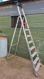 Altrex double decker trap 8 treden, Doe-het-zelf en Verbouw, Ladders en Trappen, Ophalen of Verzenden, Gebruikt, Trap, Minder dan 2 meter