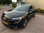 Audi Q3 Sportbak 35 TDI 150pk S Tronic S-Line 2020 Zwart, Auto's, Stof, Euro 6, 2000 kg, Zwart