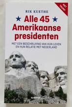 Alle 45 Amerikaanse presidenten, Rik Kuethe, 20e eeuw of later, Ophalen of Verzenden, Zo goed als nieuw, Noord-Amerika