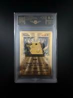 Pikachu Gold Metal APGrading 8.5, Hobby en Vrije tijd, Verzamelkaartspellen | Pokémon, Verzenden, Zo goed als nieuw, Losse kaart