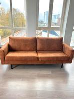 2,5/3 zits (industriele) bank - bruine/cognac, Huis en Inrichting, Banken | Sofa's en Chaises Longues, Ophalen, Zo goed als nieuw