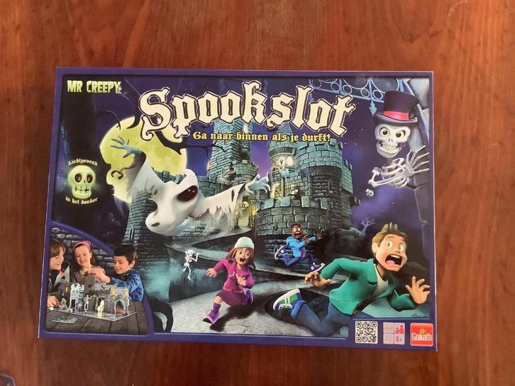 Spookslot van goliath, Hobby en Vrije tijd, Gezelschapsspellen | Bordspellen, Zo goed als nieuw, Ophalen of Verzenden