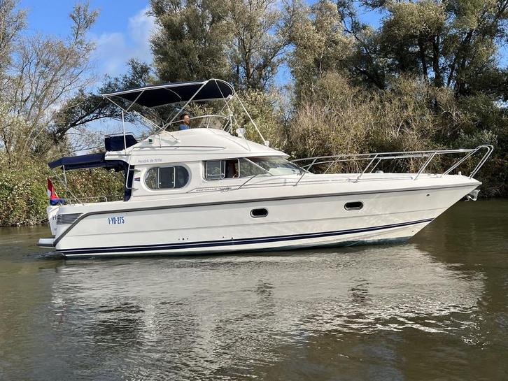 nimbus 345 Avanta Fly (inruil Bespreekbaar), Watersport en Boten, Motorboten en Motorjachten, Gebruikt, Polyester, 9 tot 12 meter