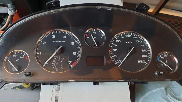 Snelheidsmeter Dashboard Peugeot 406 coupé, Auto-onderdelen, Dashboard en Schakelaars, Citroën, Peugeot, Renault, Gebruikt, Ophalen of Verzenden