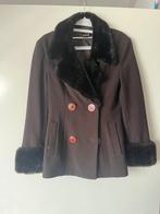 Blazer met bontkraag, Bruin, Irie, Ophalen of Verzenden, Zo goed als nieuw