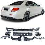AMG Look diffuser met 4 x Zwart uitlaat Mercedes E Klasse W2, Ophalen of Verzenden