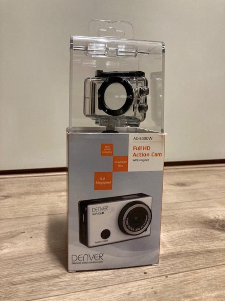 Denver AC-5000W action camera full-HD waterdicht - NIEUW, Audio, Tv en Foto, Actiecamera's, Nieuw, Overige merken, Ophalen of Verzenden