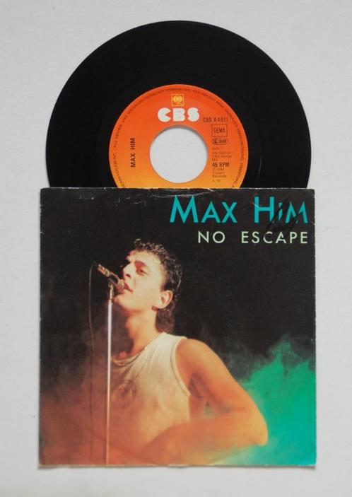 Max Him - No Escape (Italo), Cd's en Dvd's, Vinyl Singles, Gebruikt, Single, Dance, 7 inch, Ophalen of Verzenden