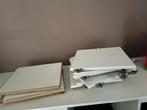 IKEA Kallax Kast 182x182 met witte of grijze Lades/Deuren, Ophalen, Kunststof, Gebruikt, 150 tot 200 cm