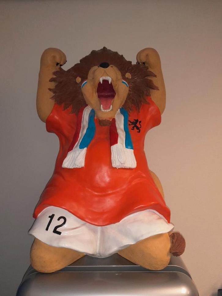 Oranje Leeuw - Hup Holland!, Verzamelen, Beelden en Beeldjes, Zo goed als nieuw, Dier, Ophalen