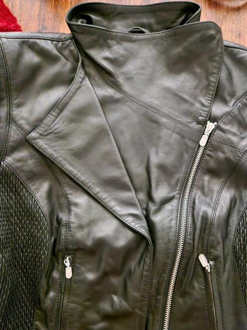 Lamsleren jack S.Oliver, voorjaar najaar, Kleding | Dames, Jassen | Zomer, Zo goed als nieuw, Maat 42/44 (L), Zwart, Ophalen