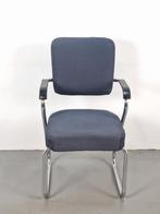 Vintage Fana Paul Schuitema Paperclip stoel ’50 buisframe, Huis en Inrichting, Stoelen, N, Blauw, Metaal, Ophalen of Verzenden