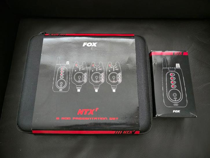 Fox Ntx Ntx-r Ntxr case koffer en receiver doosje, Watersport en Boten, Hengelsport | Karpervissen, Zo goed als nieuw, Overige typen
