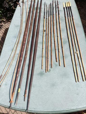 Collectie KOROWAI PAPUA jachtgereedschap pijl boog speer beschikbaar voor biedingen