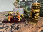 Chinese tempelleeuw foo dog fu dogs guardian tempelwachter, Ophalen of Verzenden, Gebruikt, Religie
