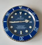 Rolex Submariner Smurf - Wandklok - Nieuw!, Verzenden, Nieuw, Analoog, Wandklok