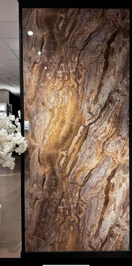 PVC/SPC wandpanelen marmerlook en natuursteen 280x122cm, Doe-het-zelf en Verbouw, Platen en Panelen, Nieuw, Ophalen of Verzenden